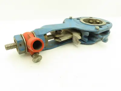 DeZurik Fig 850 3" Knife Gate Valve Lug Style Rising Stem w/Ridgid Ratchet