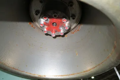 Fryma Vertical Coball Mill, Type MSZ-50