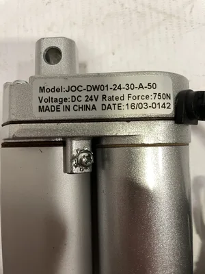 JOC-DW01-24-30-A-50 Linear Actuator 24VDC 30:1 50mm Stroke -NIB