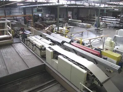 USED JENSEN - ROLLFORMING - SANDWICHPANEL FOR INDUSTR. SECTIONAL GATES
