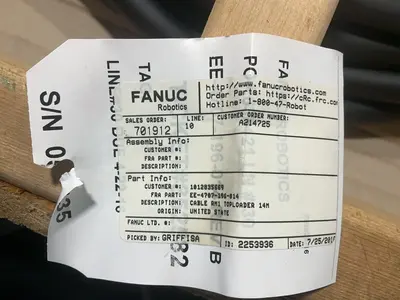 Used FANUC EE4707196014 Cable & Wire Ohio US | HGR 24 #1763137