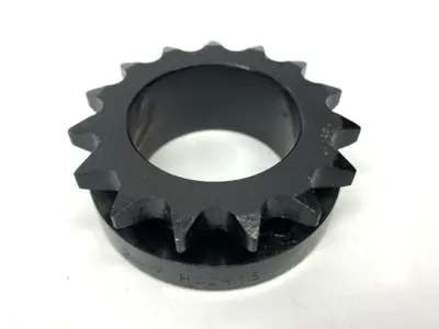 USED BROWNING BUSHING BORE ROLLER CHAIN SPROCKET 15 TEETH