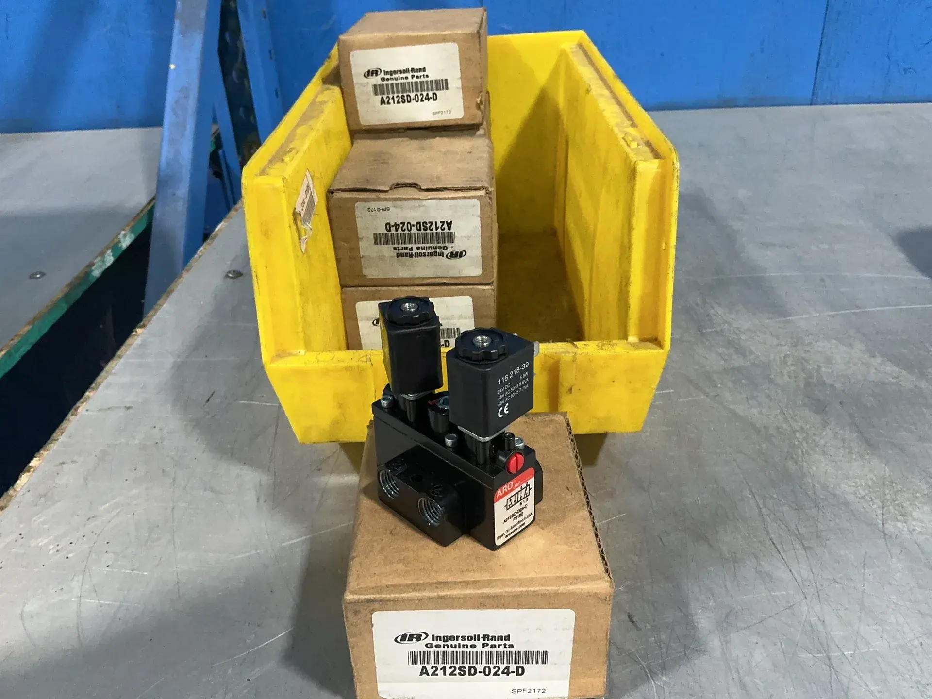 Used INGERSOLL RAND A212SD024D Solenoid Valves Ohio US | HGR 24 #1485379