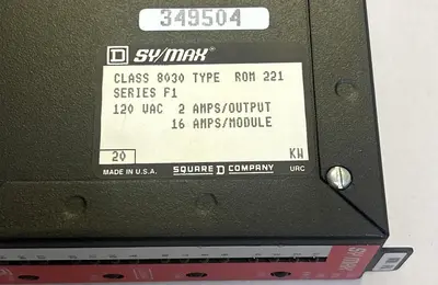 New | in-Stock SQUARE D 8030ROM221 PLC Input & Output Ohio US | Surplus Asset Holdings #1241498