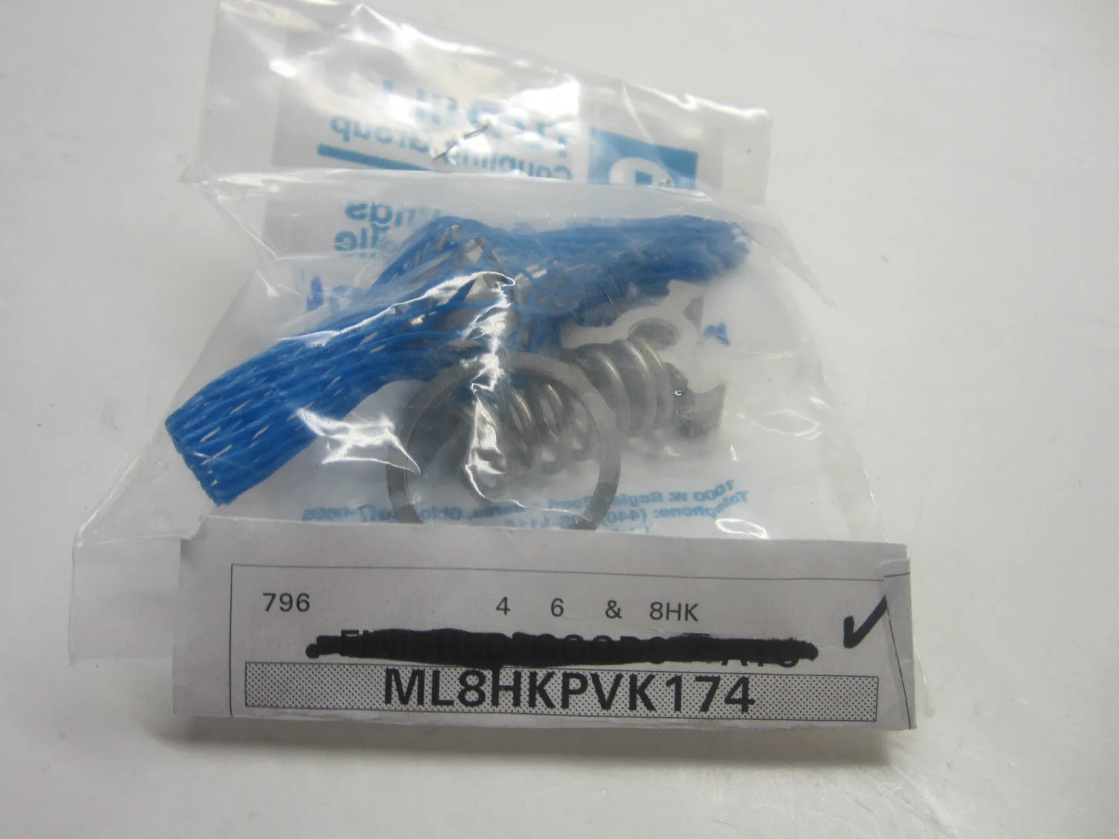 New Tuthill Hansen ML8HKPVK174 Valve Kit