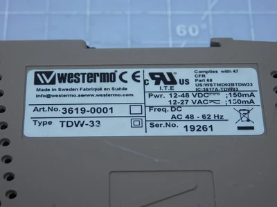 Used WESTERMO _UNKNOWN_ Programmable Logic Controllers Texas US | OCO Industrial #1675108