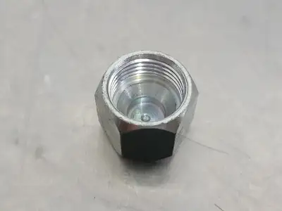 1/2" Adapter Hex Cap F-08 JIC Steel Female (Bag of 20)
