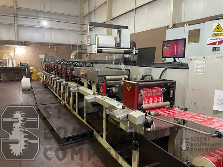 AQUAFLEX ELS 1650 FLEXO NARROW WEB | Styers Equipment Company