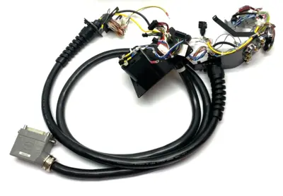 USED FANUC CABLE AND PANEL ASSEMBLY