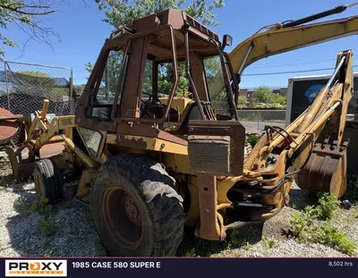 Used 1985 CASE 580 SUPER E Backhoe Loaders New York US | Proxy Equipment #1388825
