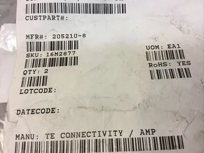 Used TE Connectivity _UNKNOWN_ Connector Accessories South Carolina US | Palmetto Automation #1165473