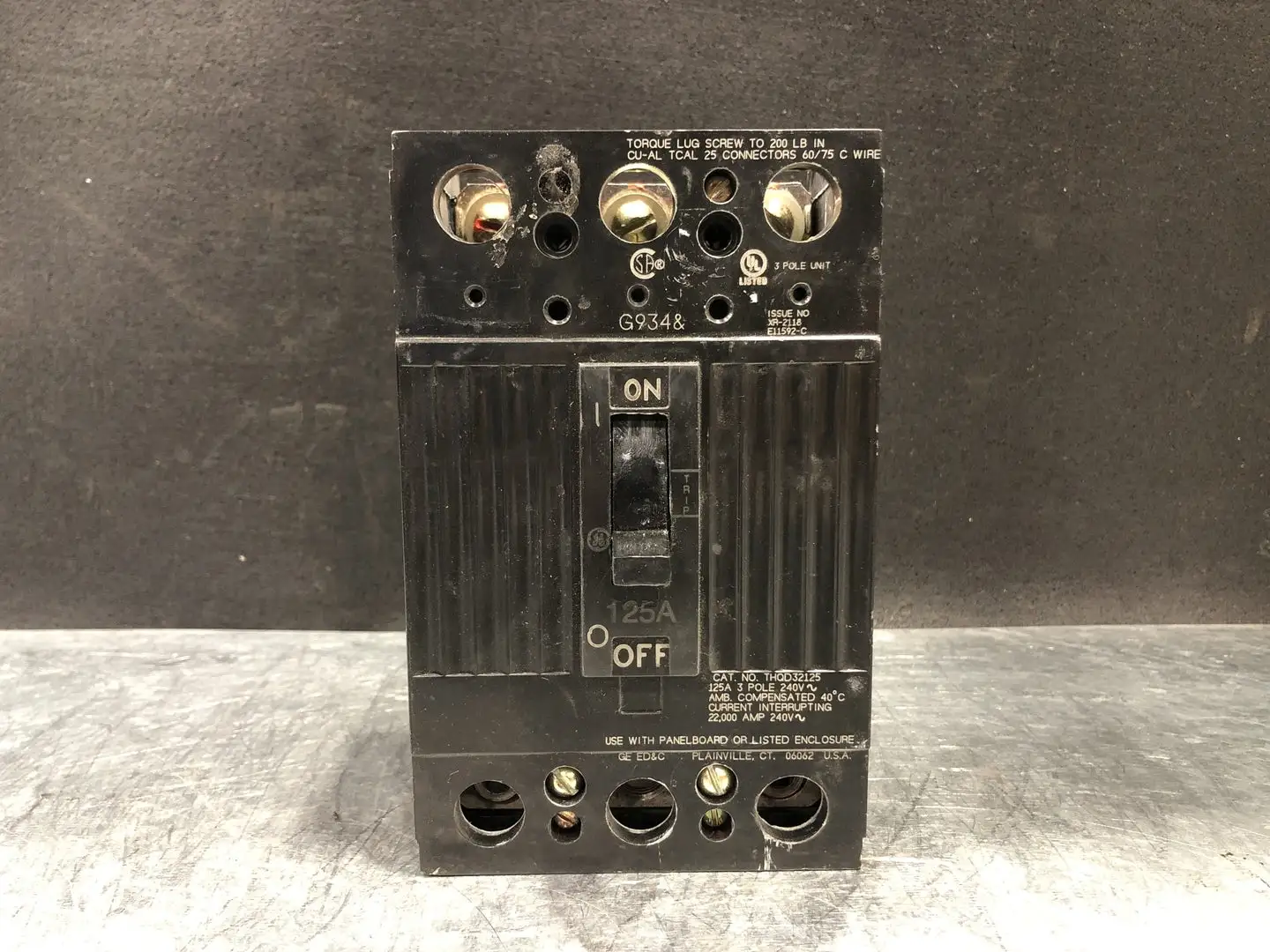 USED GENERAL ELECTRIC THQD32125