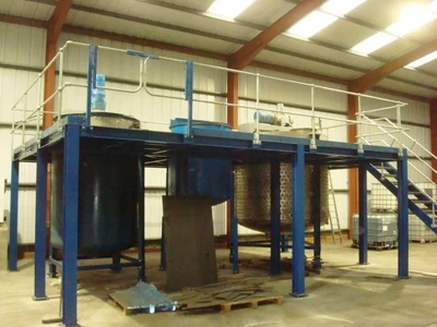 Mild Steel Access Platform For 1 Tanks