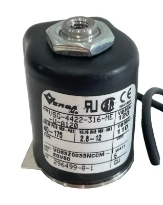 NEW VERSA VSG-4422-316-ME-U-A120 SOLENOID VALVE VSG4422316MEUA120