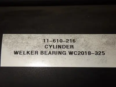 USED WELKER BEARING WC2018325