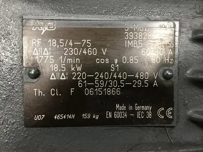 USED ATB FLENDOR RF18.5/4-75