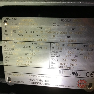 Eaton Polar Air PRV0400003D Rotary Screw Air Compressor