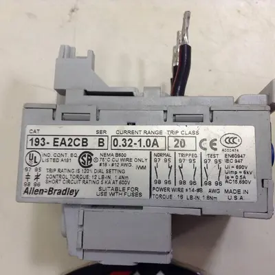 USED ALLEN BRADLEY 193-EA2CB SER B