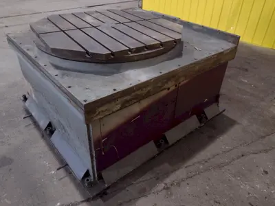 48" CINCINNATI MILICRON POWERED ROTARY TABLE: STOCK #11476