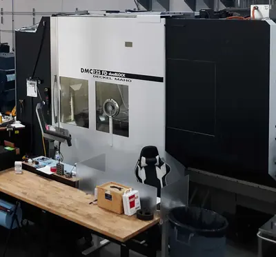 2007 DECKEL MAHO DMC 125 FD DUOBLOCK Universal Machining Centers | Machinery Network (3)