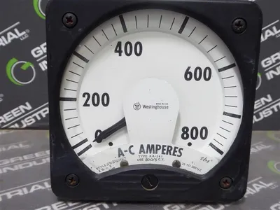 Westinghouse KA-241 AC Ampere Meter 0-800A 291B461A27 Used