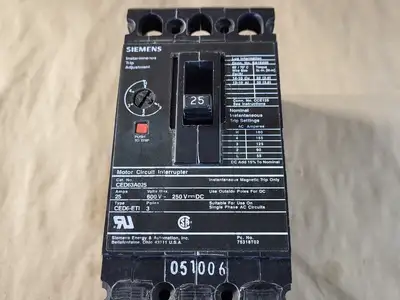 NEW SIEMENS CED63A025