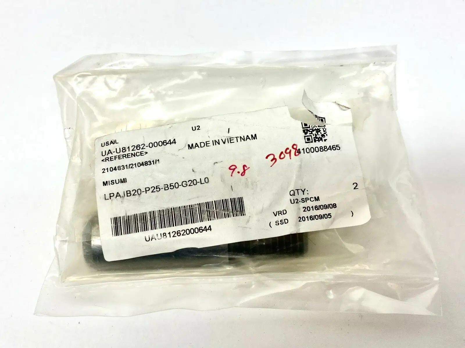 New | in-Stock MISUMI LARGE HEAD LOCATING PIN Pins | Maverick Industrial Sales #1110347