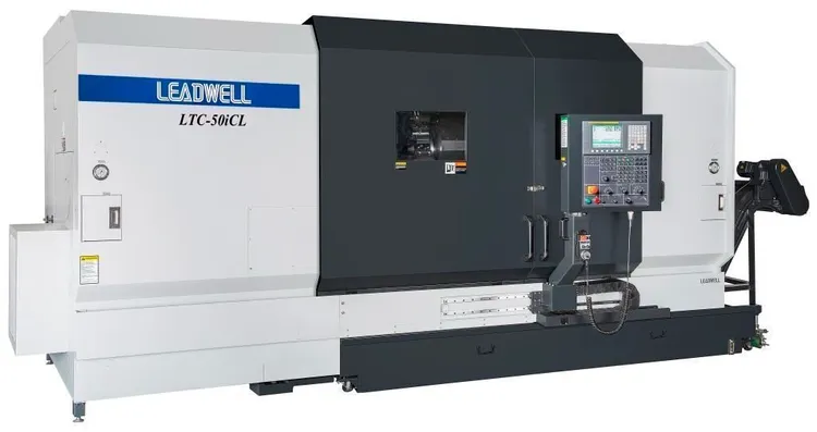 New | in-Stock LEADWELL LTC-50iCLY CNC Lathes Alberta CA | Merchant Machine Tools Inc #901996