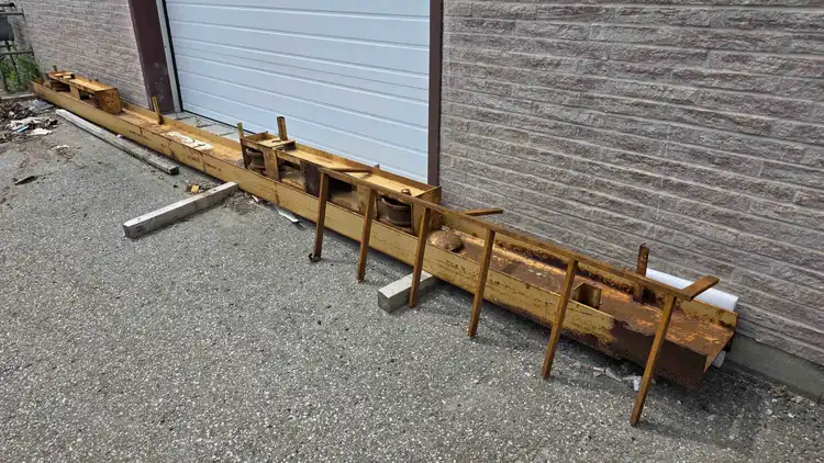 Used NELSON 1 Ton Bridge & Overhead Cranes Ontario CA | Avo's Machinery Equipment Inc. #1370825