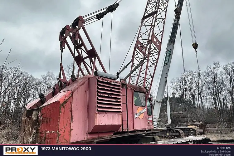Used 1973 MANITOWOC 2900 Crawler Cranes New Jersey US | Proxy Equipment #1377880