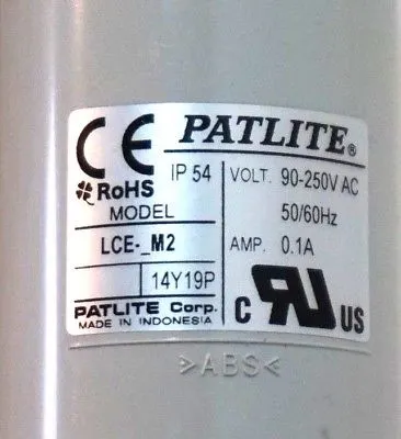 NEW PATLITE LCE-M2