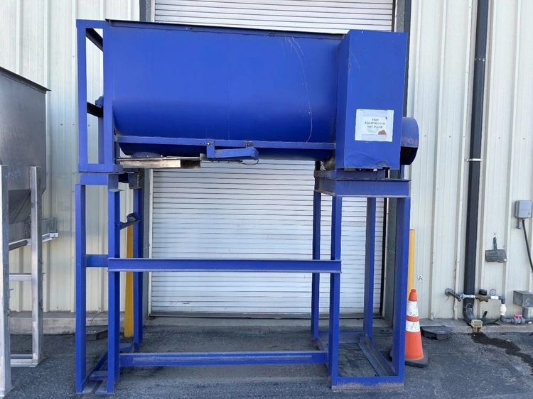 Used Davis 40 -45 cubic feet Ribbon Blender New Ribbon Blenders California US | Elite Machine #924808