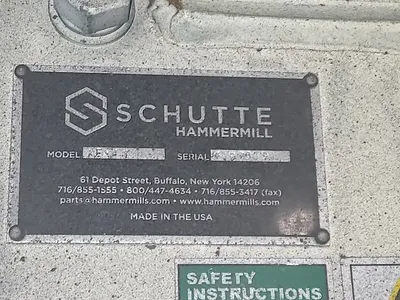 Used 2019 SCHUTTE BUFFALO HAMMERMILL _UNKNOWN_ Lump Breaker Ohio US | HGR 24 #728547