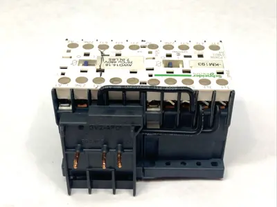 Used Schneider Electric Reversing Contactor 24V w/ GV2-AF01 PLC Contactors Michigan US | Maverick Industrial Sales #1401836