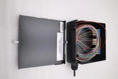 Black Box JPM398A JPM39 Series DIN Rail Mini Fiber Enclosure STOCK K-1119-A