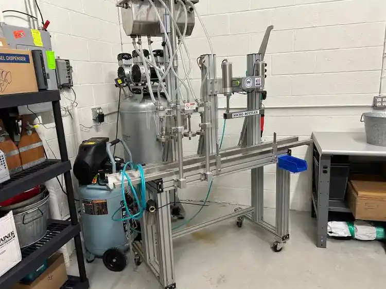 Used 2018 DK TECHNOLOGIES MICRO BOTTLER Filling Machines Michigan US | Revelation Machinery #402986