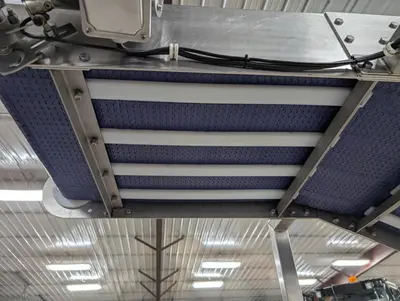SS Incline Plastic Belt Conveyor