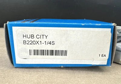 NEW Hub City B220X1-1/4S