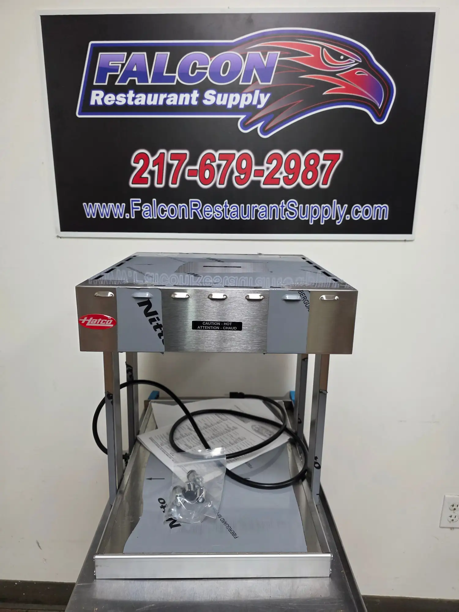 New | in-Stock Hatco Unused 15" Hatco GRBWI-15D Stainless Countertop Food Warmer - 120V 670W - BF Countertop Display Warmers Illinois US | Falcon Restaurant Supply #1374094