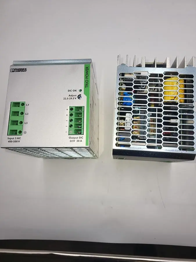 Used PHOENIX CONTACT PHOENIX CONTACT TRIO-PS/3AC/24DC/20 - POWER SUPPLY - 2866394 Power Supplies | ND Industrial Surplus #1216698