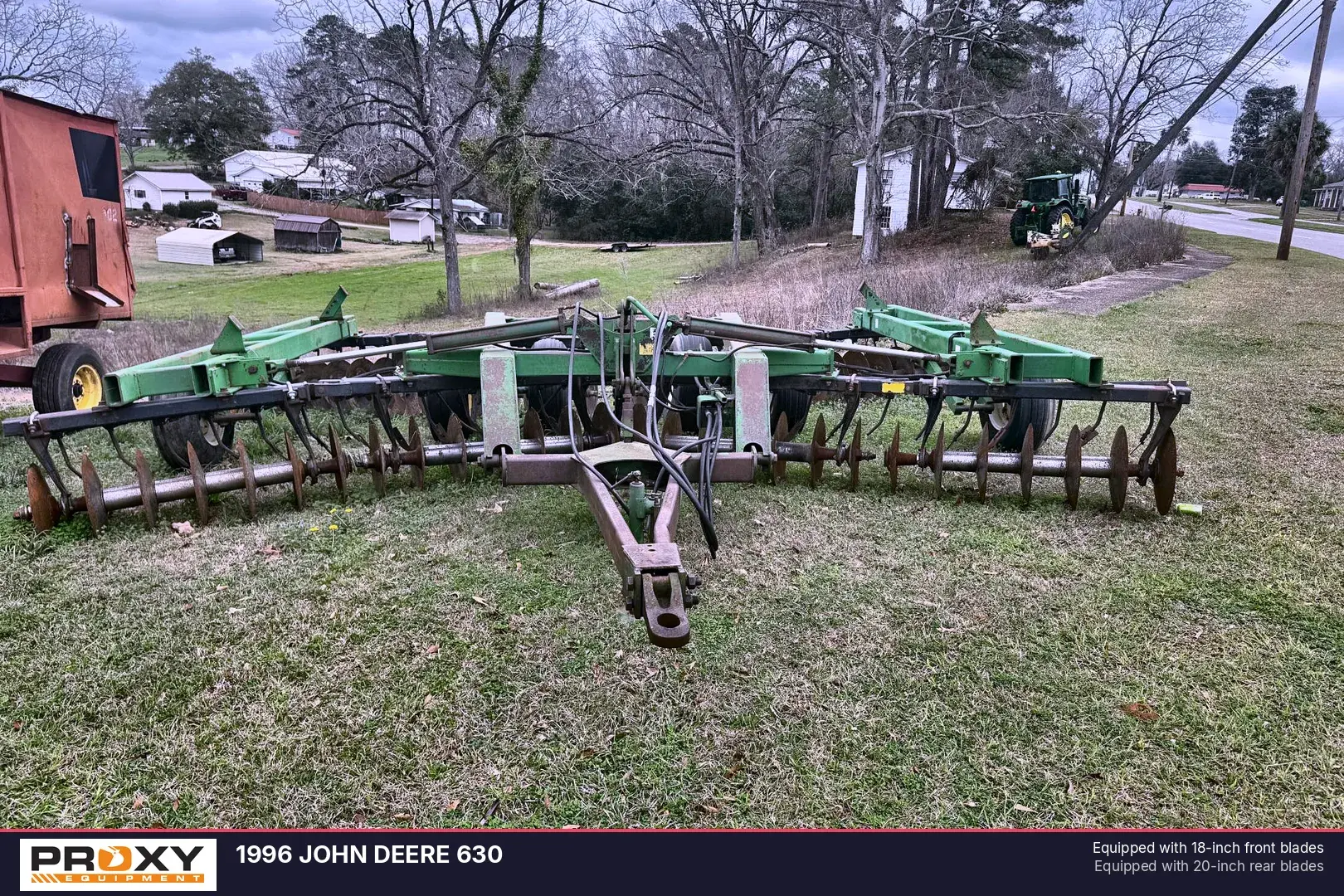 Used 1996 JOHN DEERE 630 Disc Harrows Louisiana US | Proxy Equipment #1385112