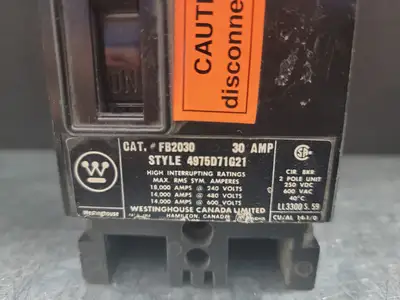 USED WESTINGHOUSE FB2030