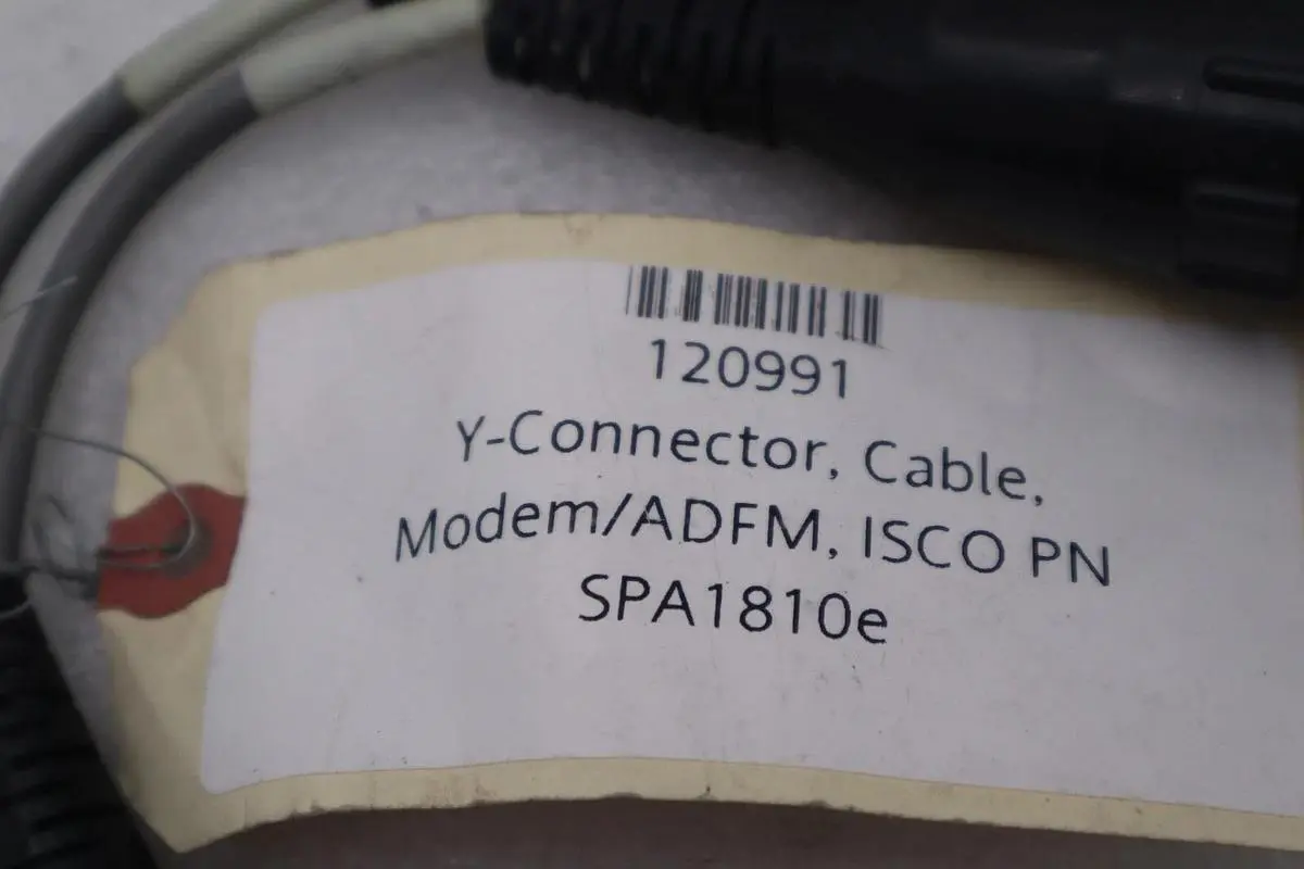 Y-CONNECTOR CABLE MODEM/ADFM ISCO PN SPA1810E STOCK 4836