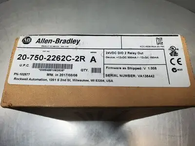 Used Allen-Bradley 20-750-2262C-2R PLC Input & Output South Carolina US | Palmetto Automation #1768148