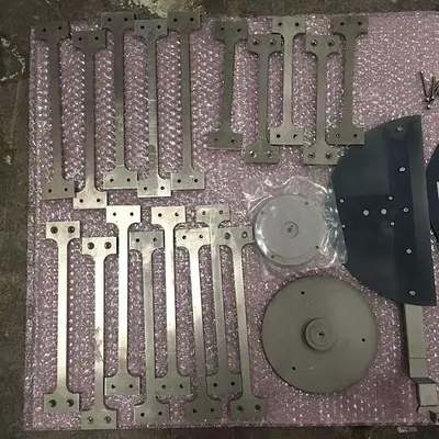 Veeco RF 350 or RF 1201 ion mill shutter assembly