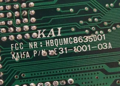 NEW KAIFA E31-1001-03A PC BOARD E31100103A