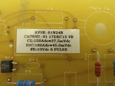 Kinetics Control Systems RF3F Circuit Board Locomotive Control Panel
