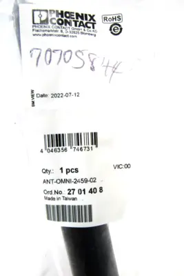 LOT OF 3 NEW PHOENIX CONTACT ANT-OMNI-2459-02 ANTENNA ANTOMNI245902