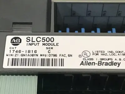 USED ALLEN BRADLEY 1746-IB16 SER C
