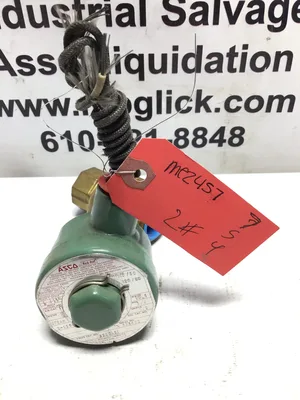 ASCO Red Hat 8222A50 Solenoid Valve 3/4 NPT 10.5 Watts